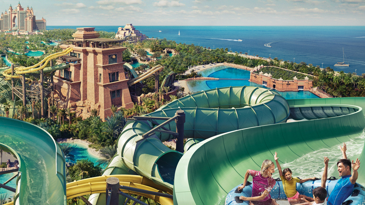 Visiting AquaVenture, the World's Largest Water Park in Dubai