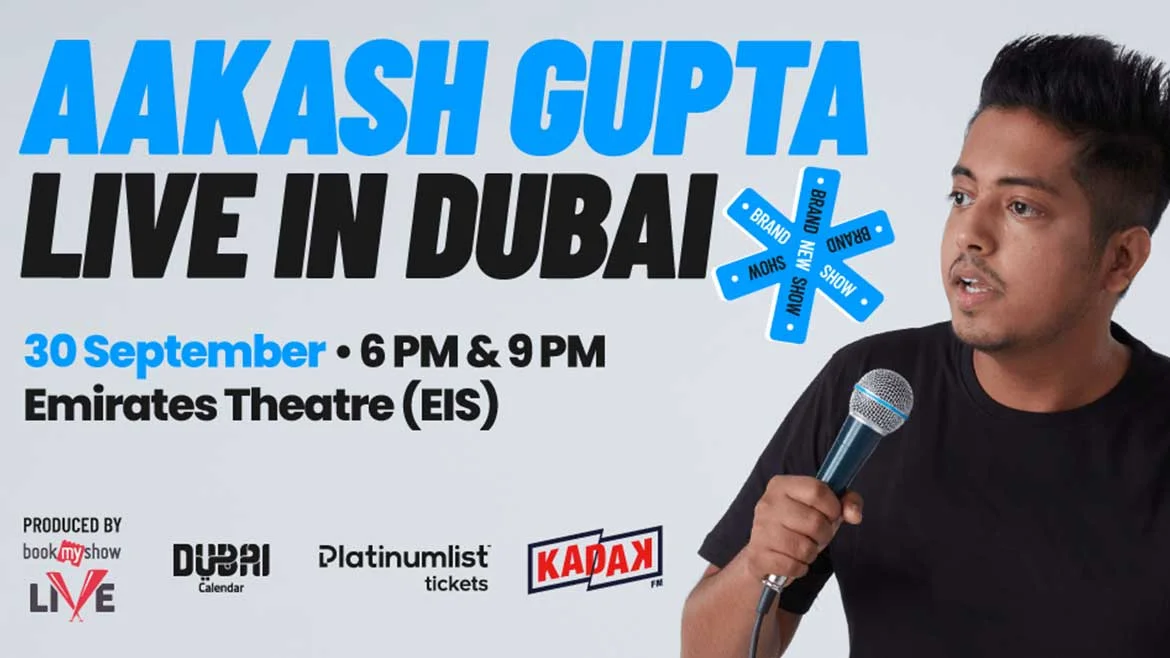 Aakash Gupta Live in Dubai - Dubai Local